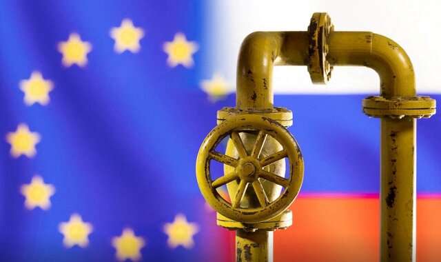 عرضه گاز روسیه به اروپا