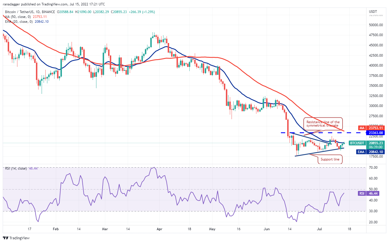 تحلیل قیمت 10 ارز دیجیتال برتر بازار 25 تیرماه: BTC، ETH، BNB، XRP، ADA، SOL، DOGE، DOT، SHIB، AVAX