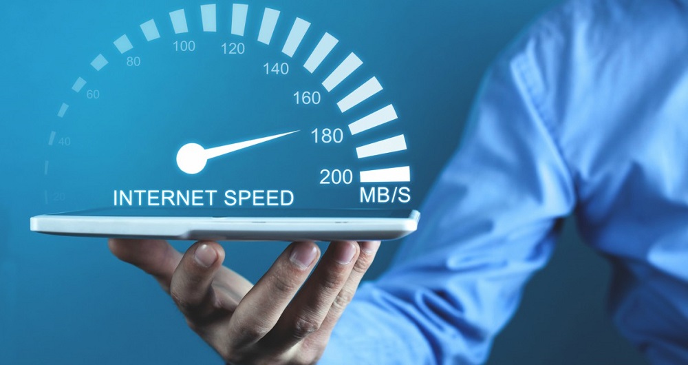 سرعت اینترنت افزایش یافته است