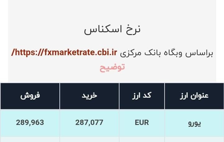 قیمت دلار پنجشنبه ۲۷ مرداد اعلام شد