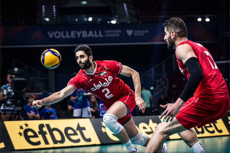 سقوط والیبال ایران در رنکینگ جهانی
