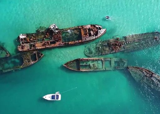 کشتی‌های غرق شده در استرالیا